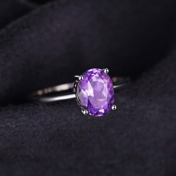 Jewelry - 💜 1.16ct Amethyst Ring - 925 Sterling Silver